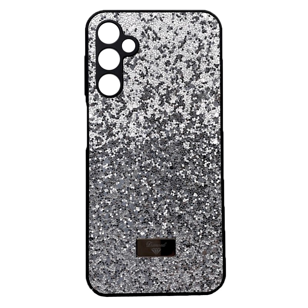 Накладка Bling Grainy Diamond Separate Camera для Samsung A24 (Срібляста)-0