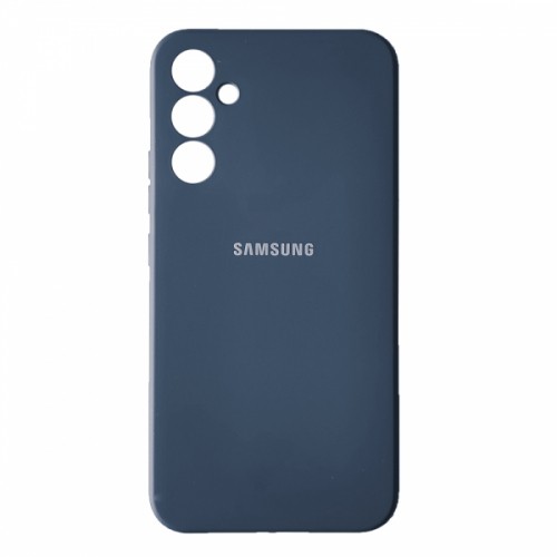 Silicone Case Full для Samsung A24 Dark blue-0