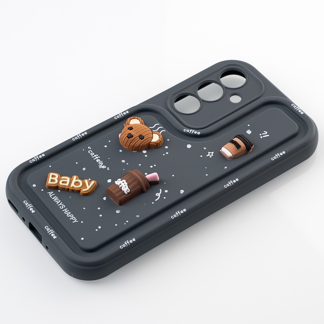Чохол Pretty Toys для Samsung A55 (Dark grey/baby)-1
