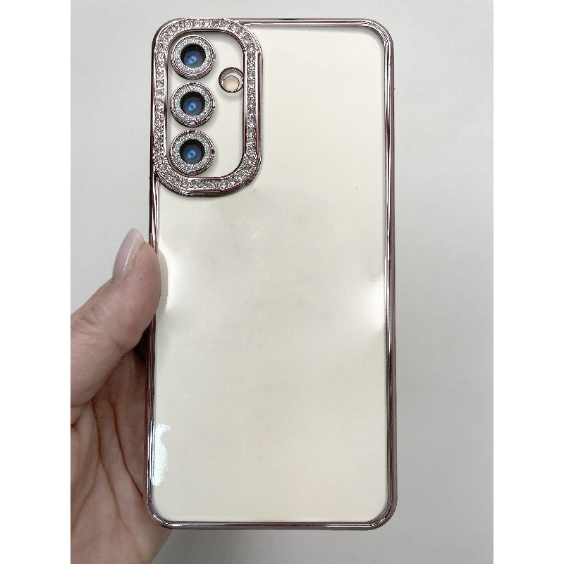 Чохол Clear Diamonds для Samsung A25 срібний-0