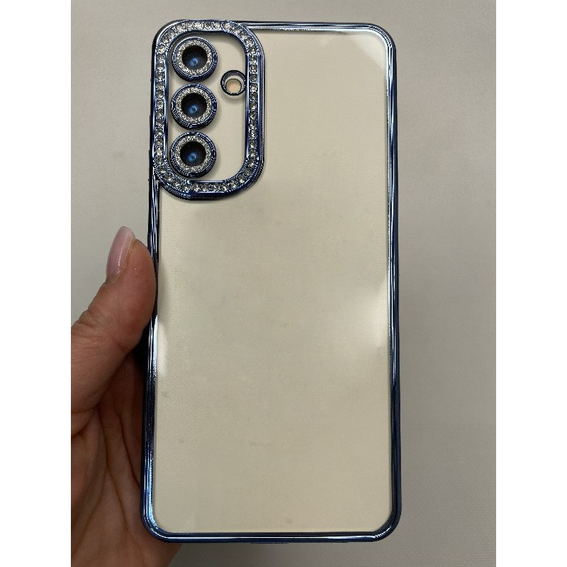 Чохол Clear Diamonds для Samsung A25 синій-0