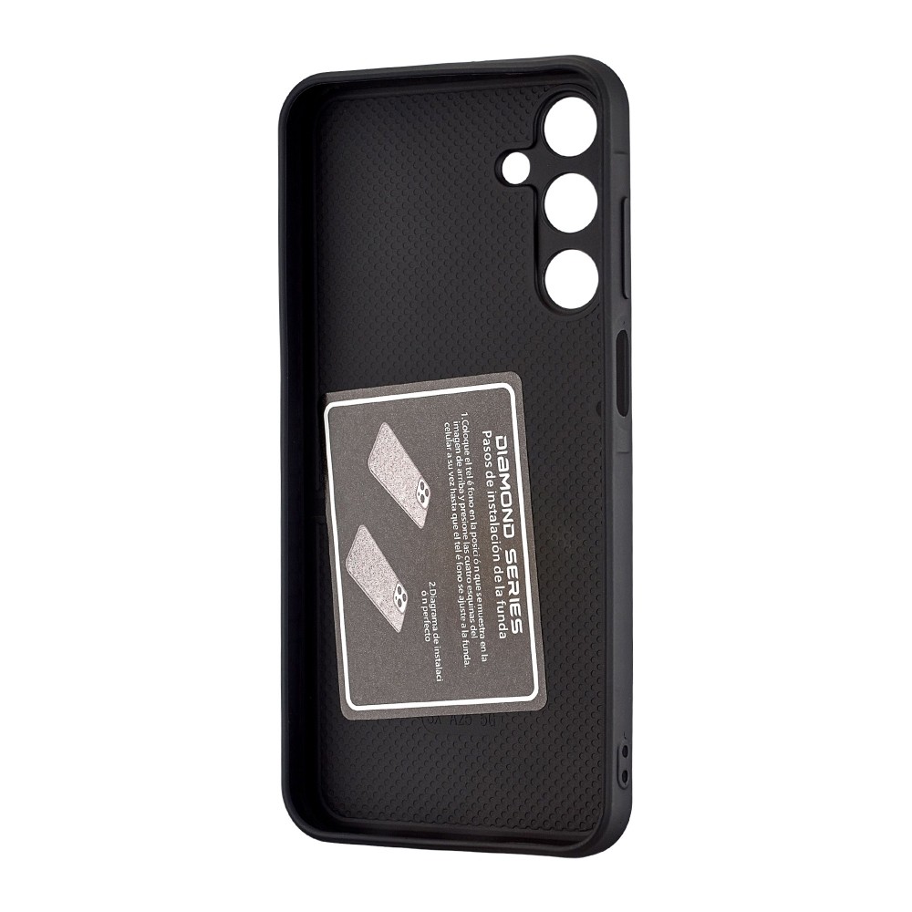 Накладка SW Grainy Diamonds для Samsung A55 чорна-1