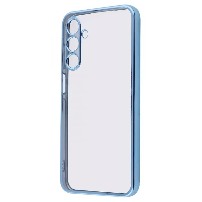 Накладка Metal color для Samsung A34 (Light blue)-0