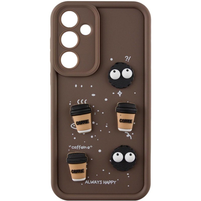 Чохол Pretty Toys для Samsung A26 (Brown/Always Happy)-0