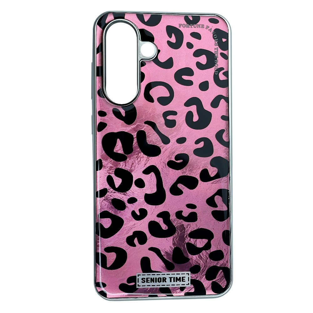 Чохол LEOPARD CASE для Samsung A56 / A36 рожевий-0