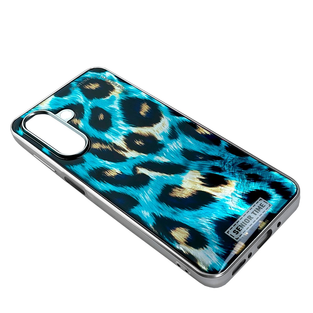 Чохол LEOPARD CASE для Samsung A56 / A36 зелений-1