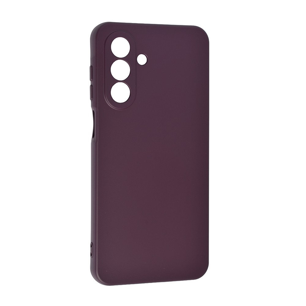 Накладка Silicone case SMTT для Samsung A27 темно-фіолетова-0