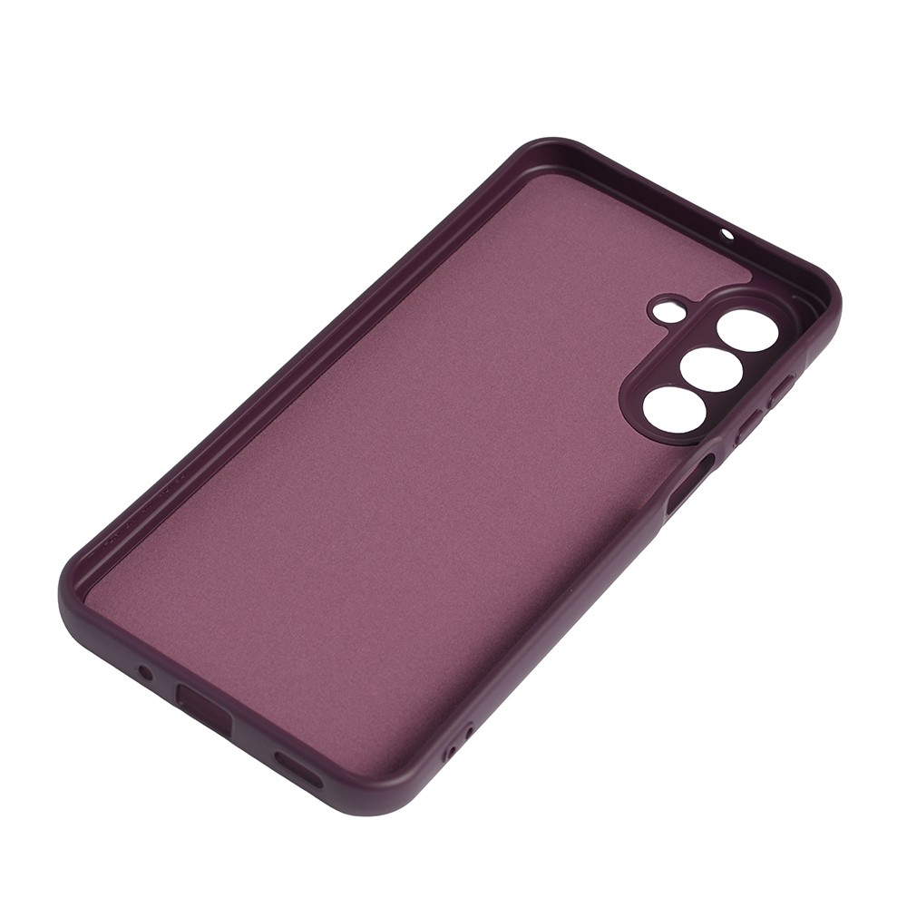 Накладка Silicone case SMTT для Samsung A27 темно-фіолетова-1