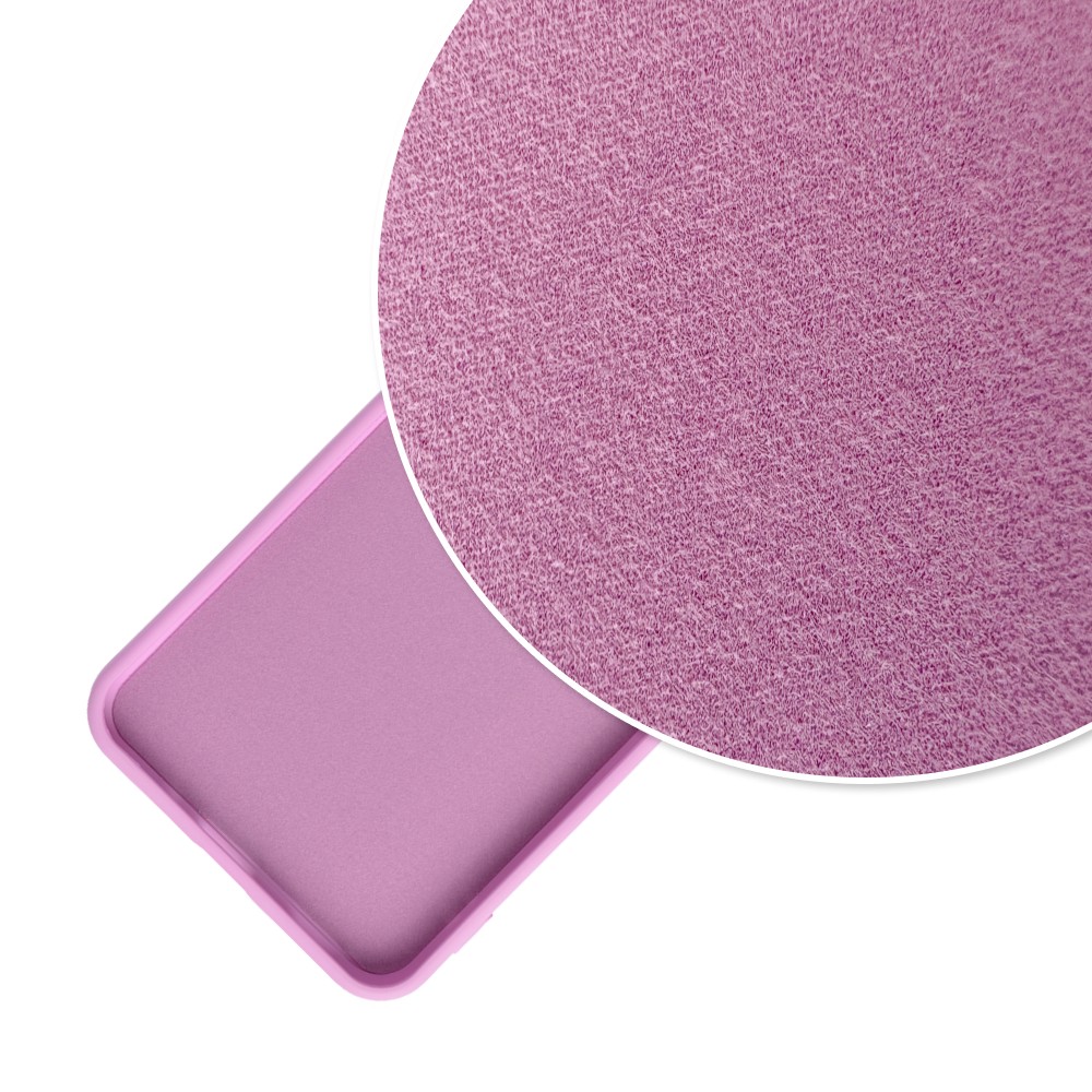 Накладка Silicone case SMTT для Samsung A27 світло-фіолетова-2