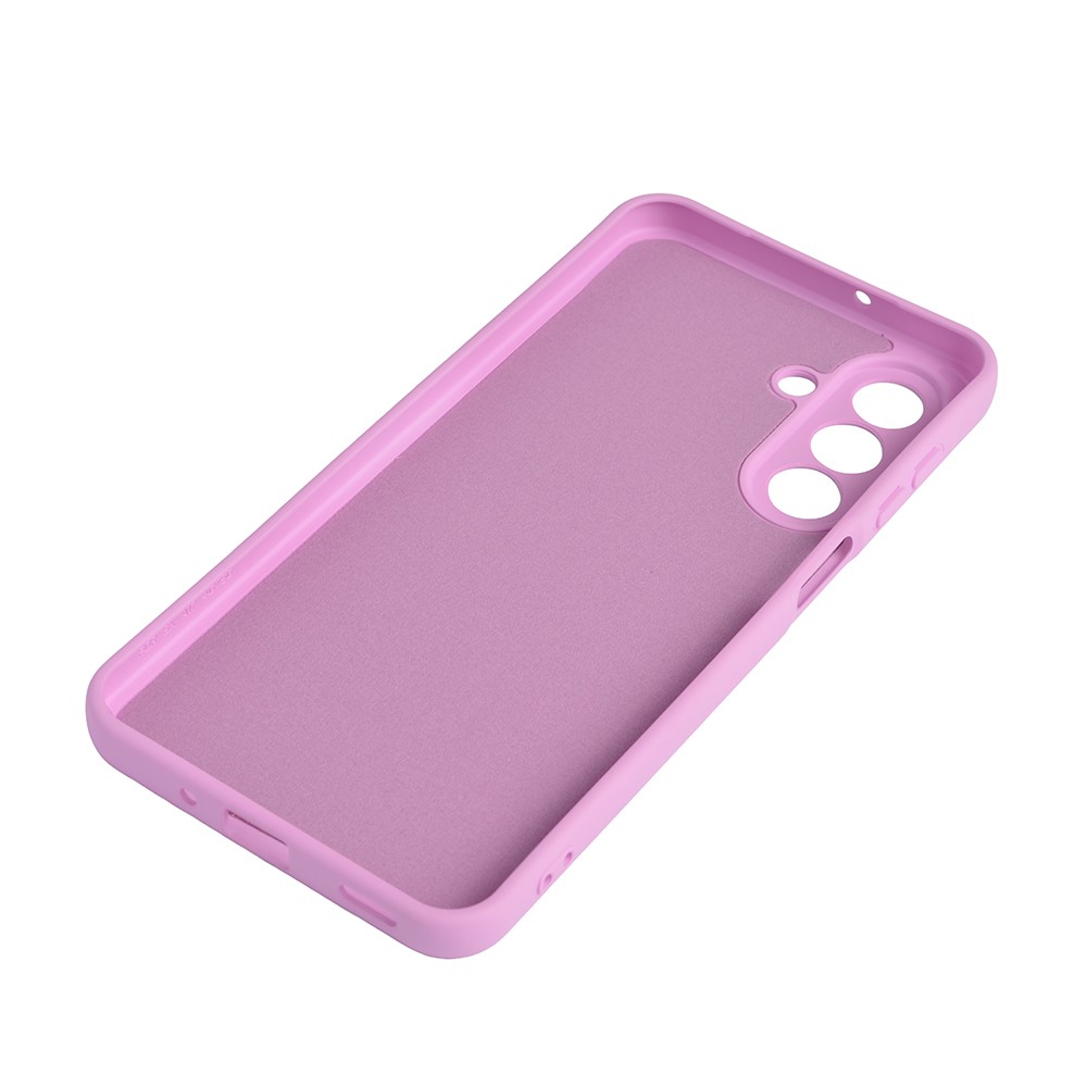 Накладка Silicone case SMTT для Samsung A27 світло-фіолетова-1
