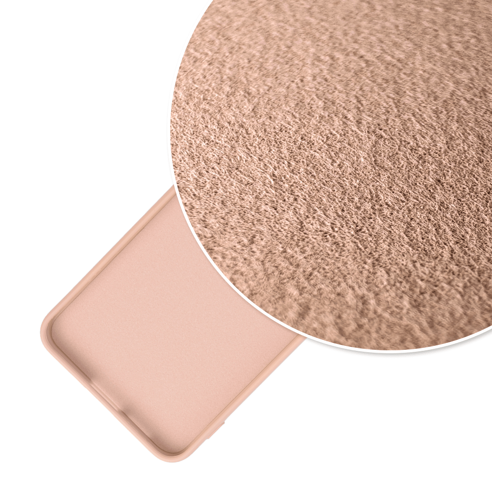 Накладка Silicone case SMTT для Samsung S26 FE Pink Sand-2