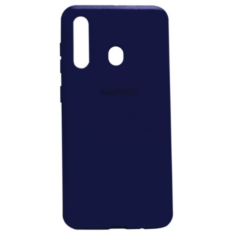 Чохол накладка HQ Silicone Case Samsung A20/ A30 синій-0