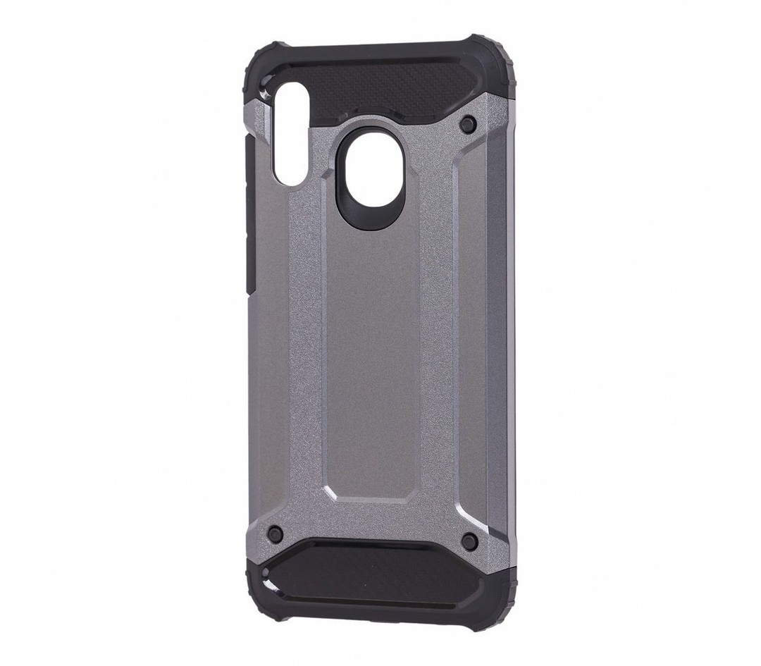 Накладка Armor для Samsung M30 сіра-0