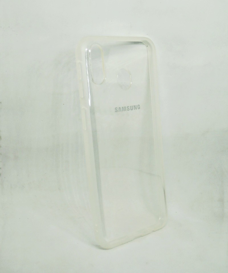 Накладка Momo Crystal для Samsung M30 біла-0