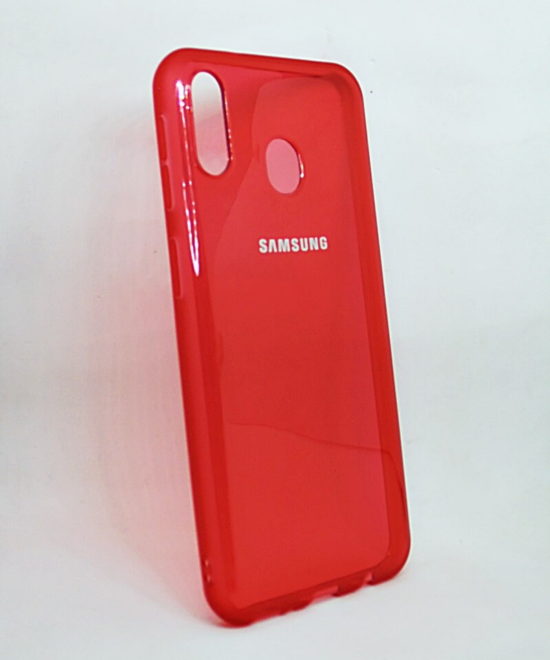 Накладка Momo Crystal для Samsung M20 червона-0