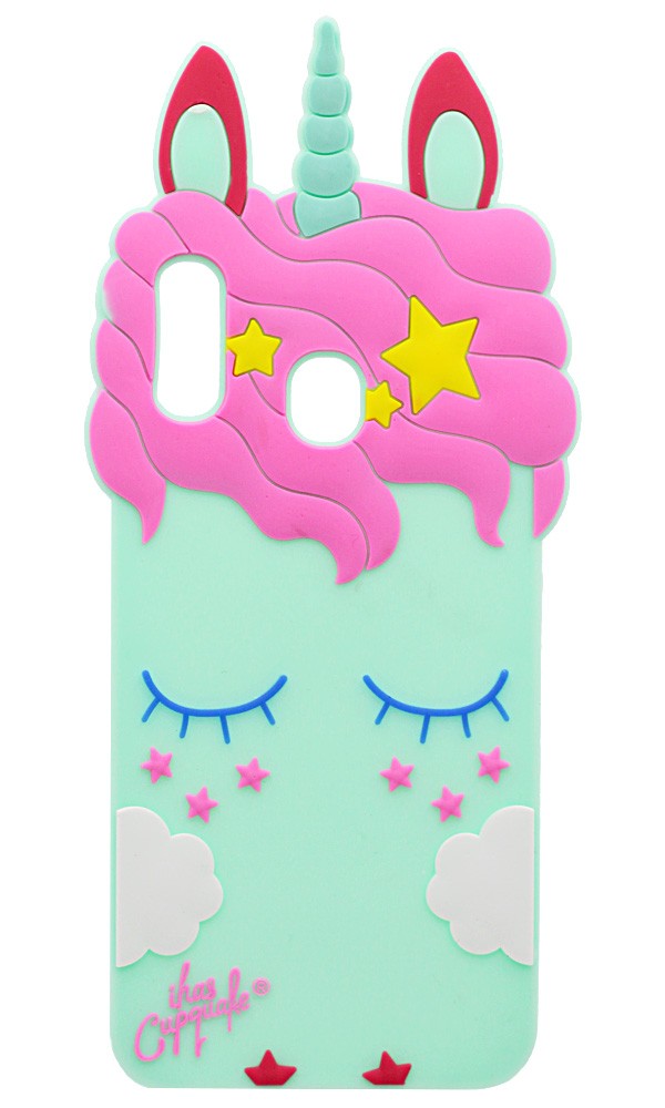 Чохол Єдиноріг для Huawei P Smart (2019) POT-LX1 / Honor 10 Lite (HRY-LX1) М`ятний-0