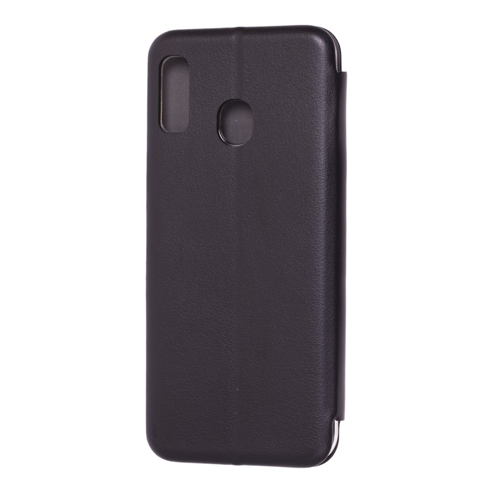 Книжка Premium для Samsung A20/A30 чорна-1