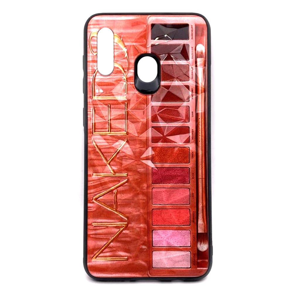 Накладка Romb Glass для Samsung A20/A30 "Косметика"-0