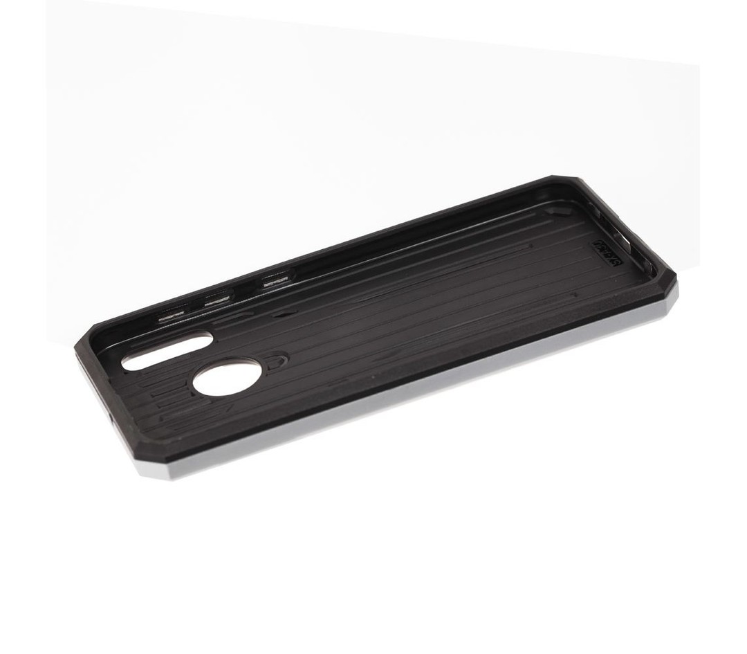 Накладка iPaky Cavalier для Samsung A20/A30 срібна-2