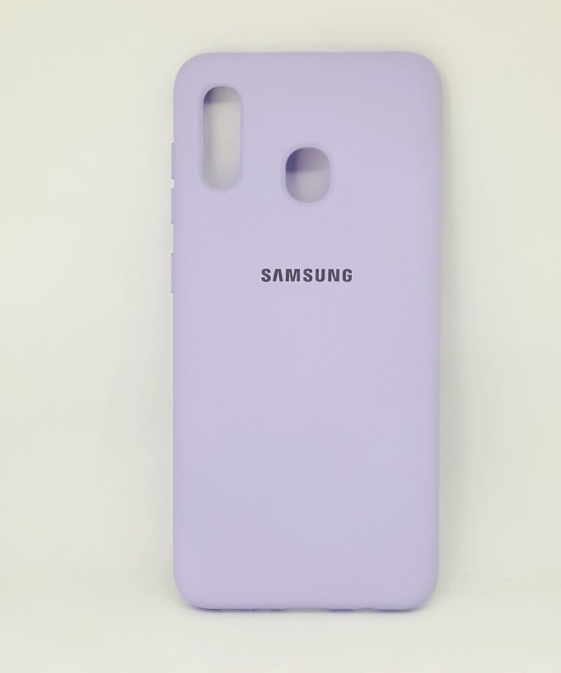 HQ Silicone Case Samsung A20/ A30 фіалковий-0