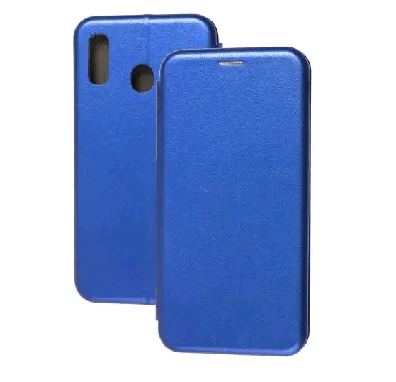 Книжка Premium для Samsung A20/A30 синя-0