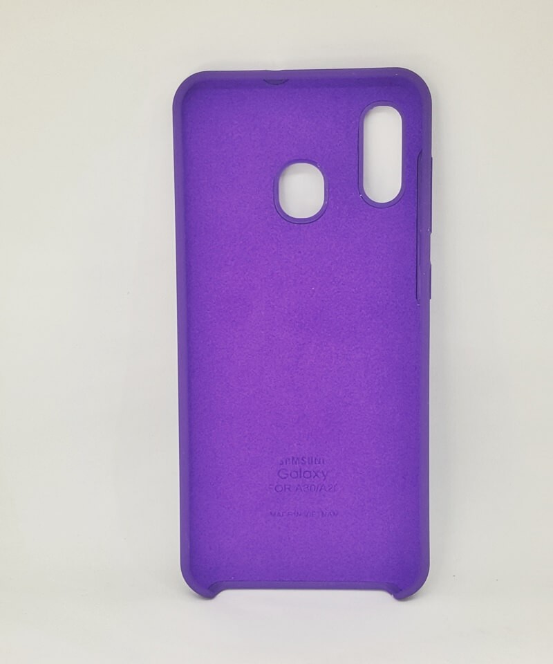 Silicone Case Samsung A20/A30 (Violet)-1