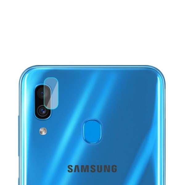 Захисне скло Camera Protection для Samsung A20/A30 прозоре-0