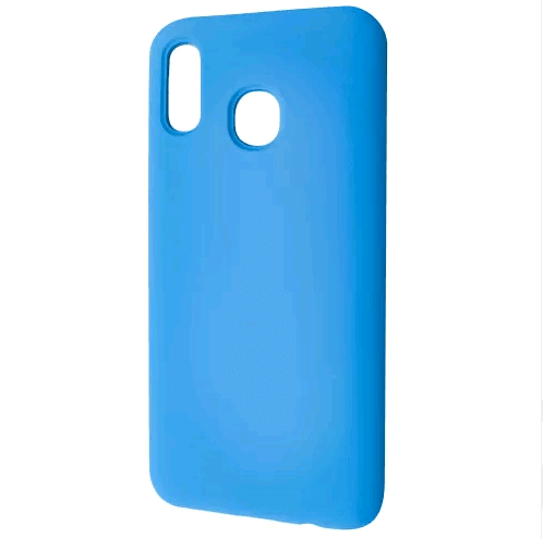 Накладка Fibra для Samsung A20/A30 (Azure)-0
