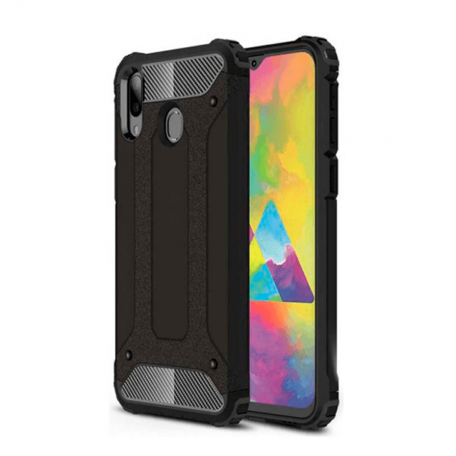 Накладка  Armor для Samsung A20/A30 чорна-0