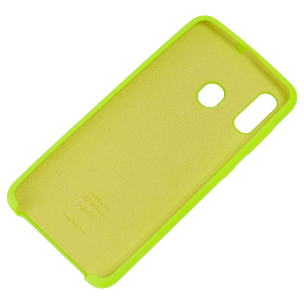Silicone Case Samsung A20/A30 (Lime)-2