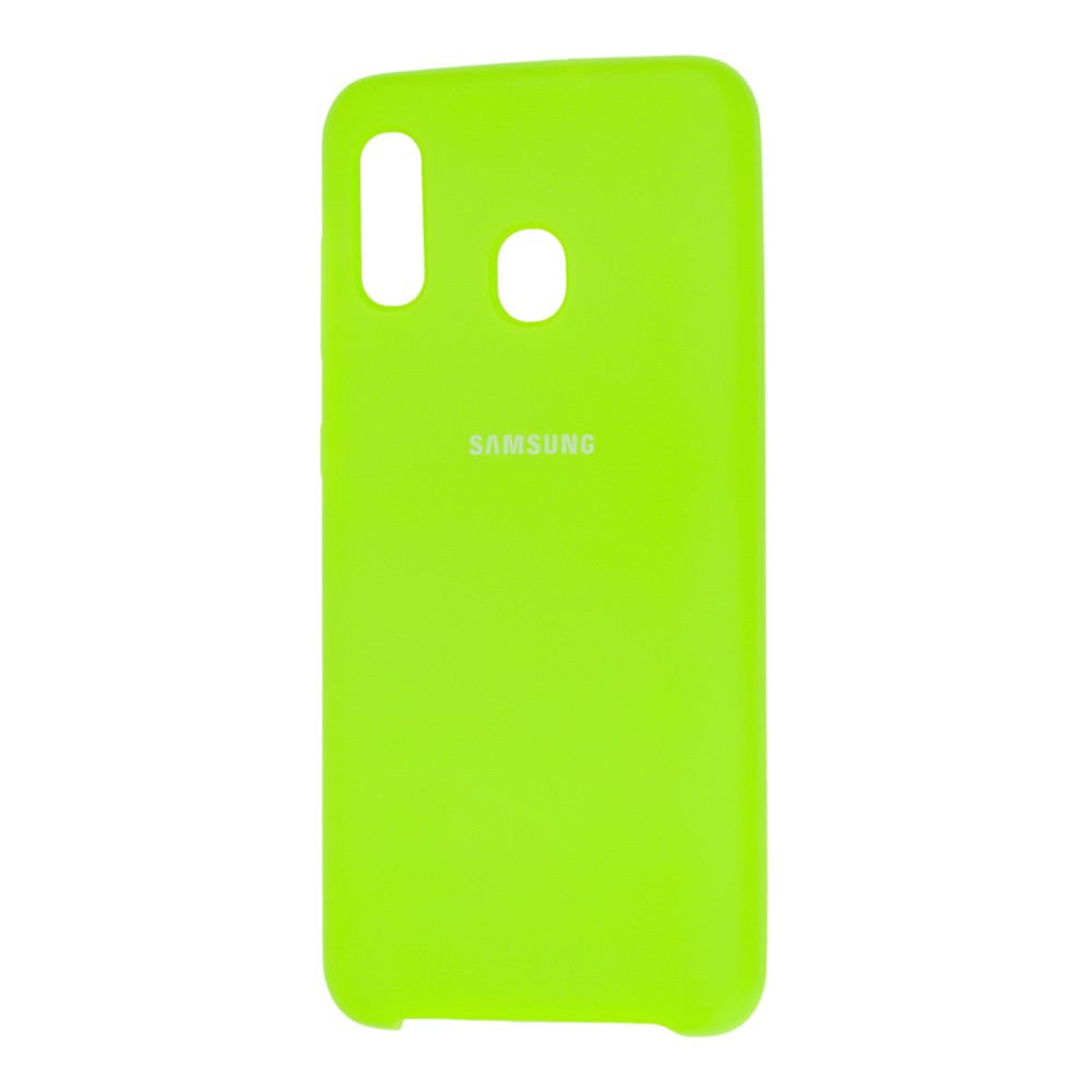 Silicone Case Samsung A20/A30 (Lime)-0
