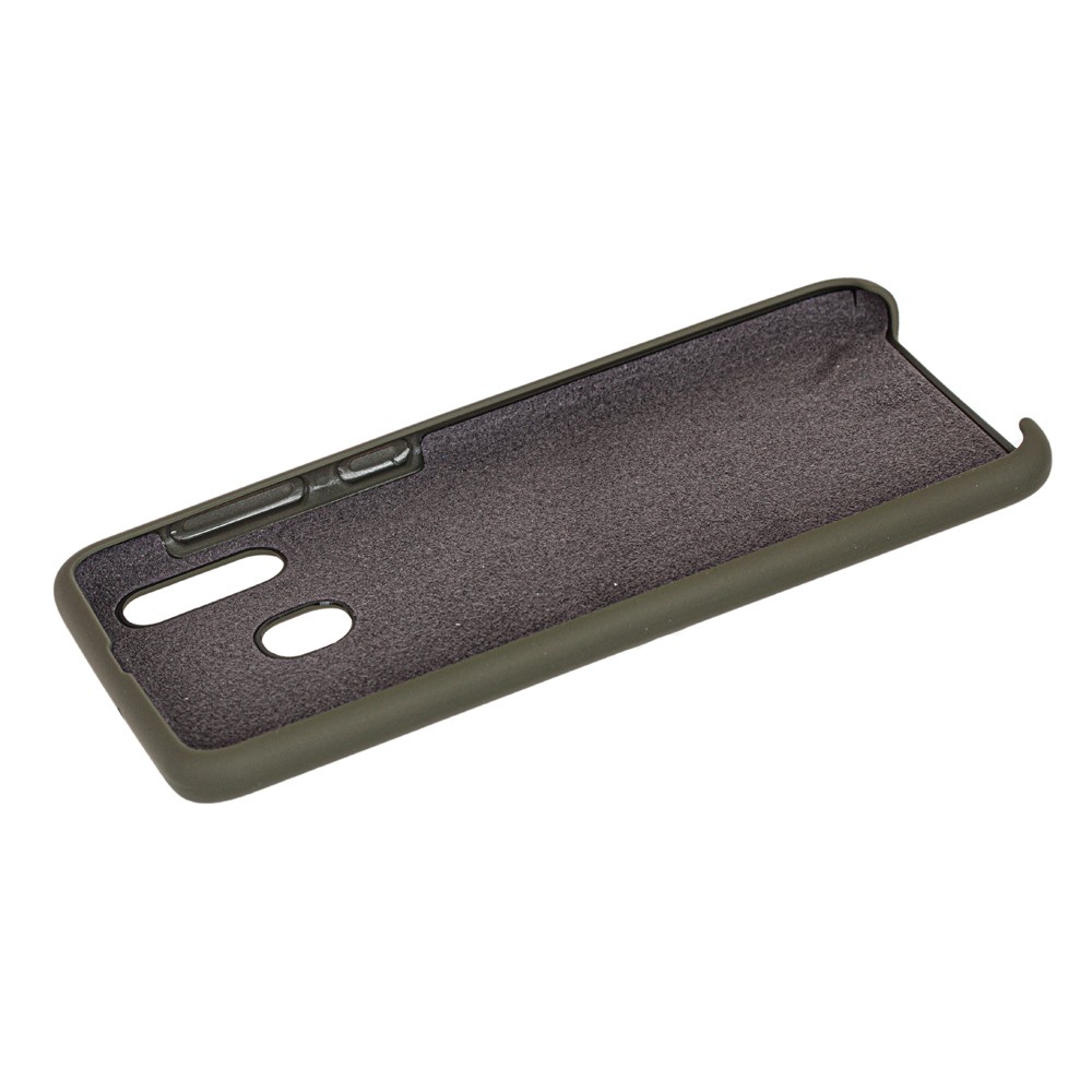 Silicone Case Samsung A20/A30 (Dark Olive)-1