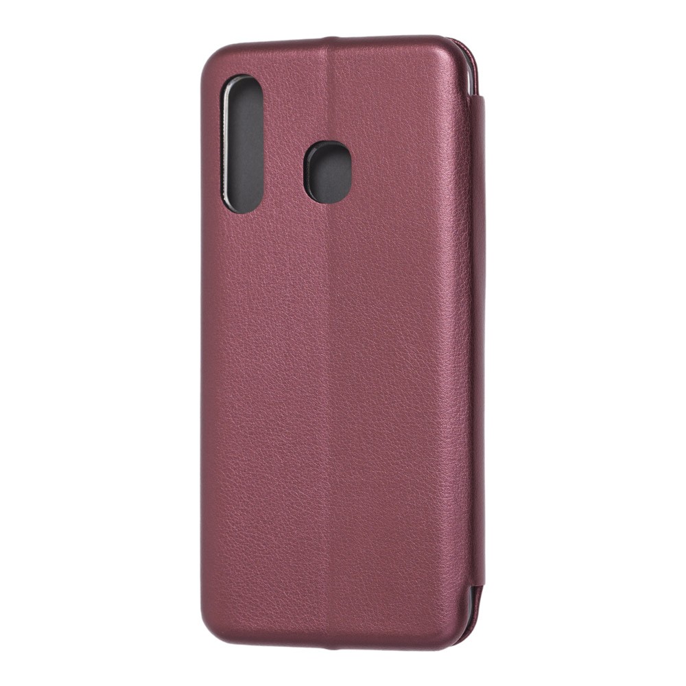 Книжка Premium для Samsung A20/A30 бордова-1
