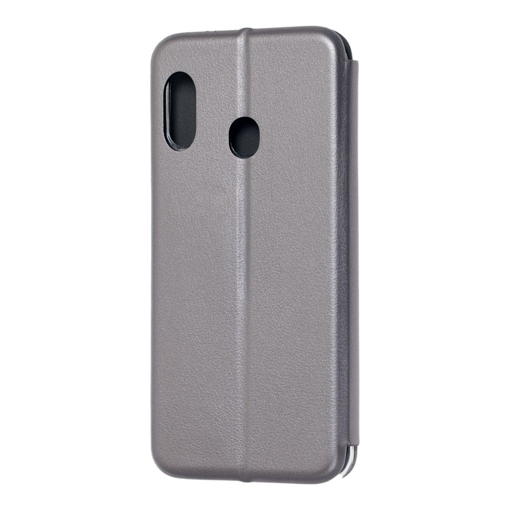 Книжка Premium для Samsung A20/A30 сіра-1