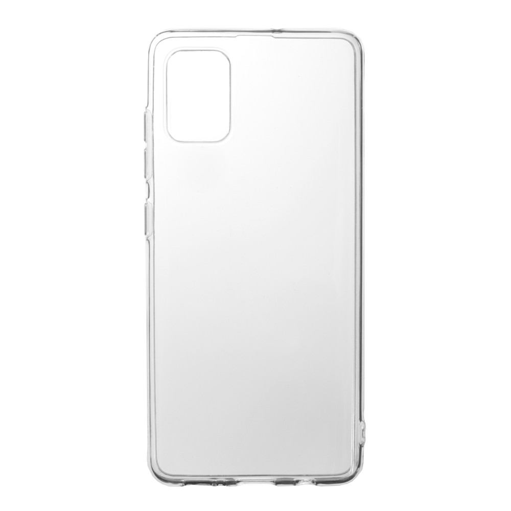 Накладка Premium для Samsung A31 прозорий силікон-0