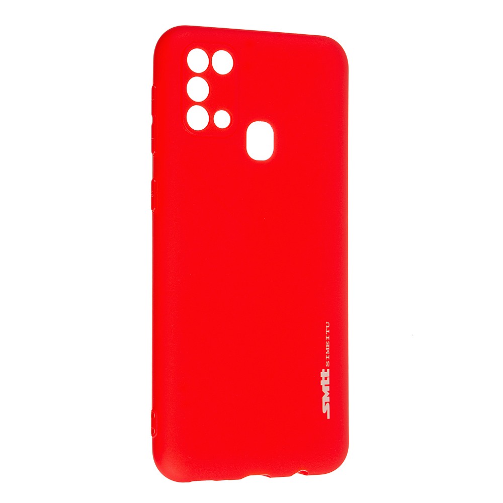 Чохол SMTT для Samsung M31 червоний-0