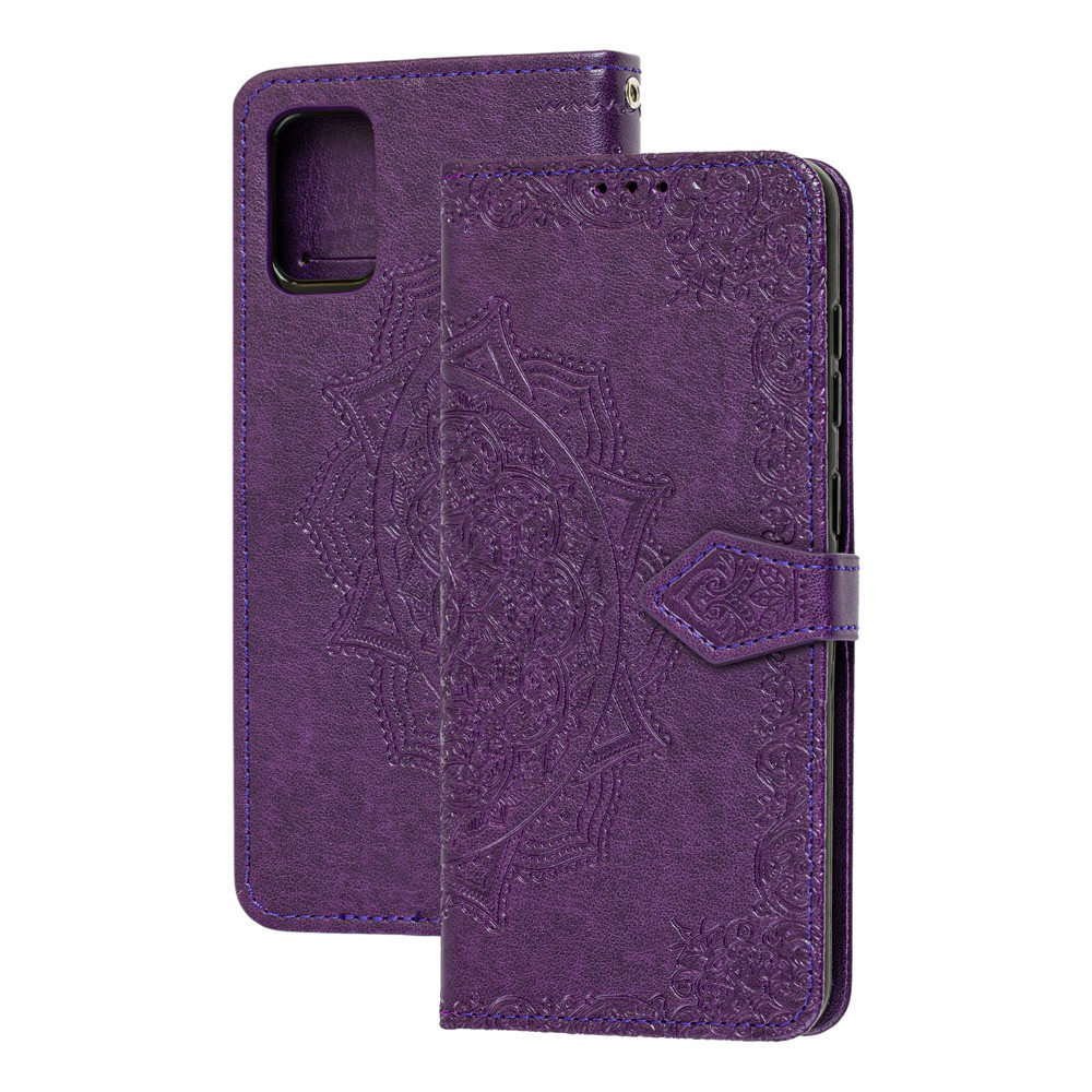 Книжка Art Case для Samsung A31 фіолетова-0