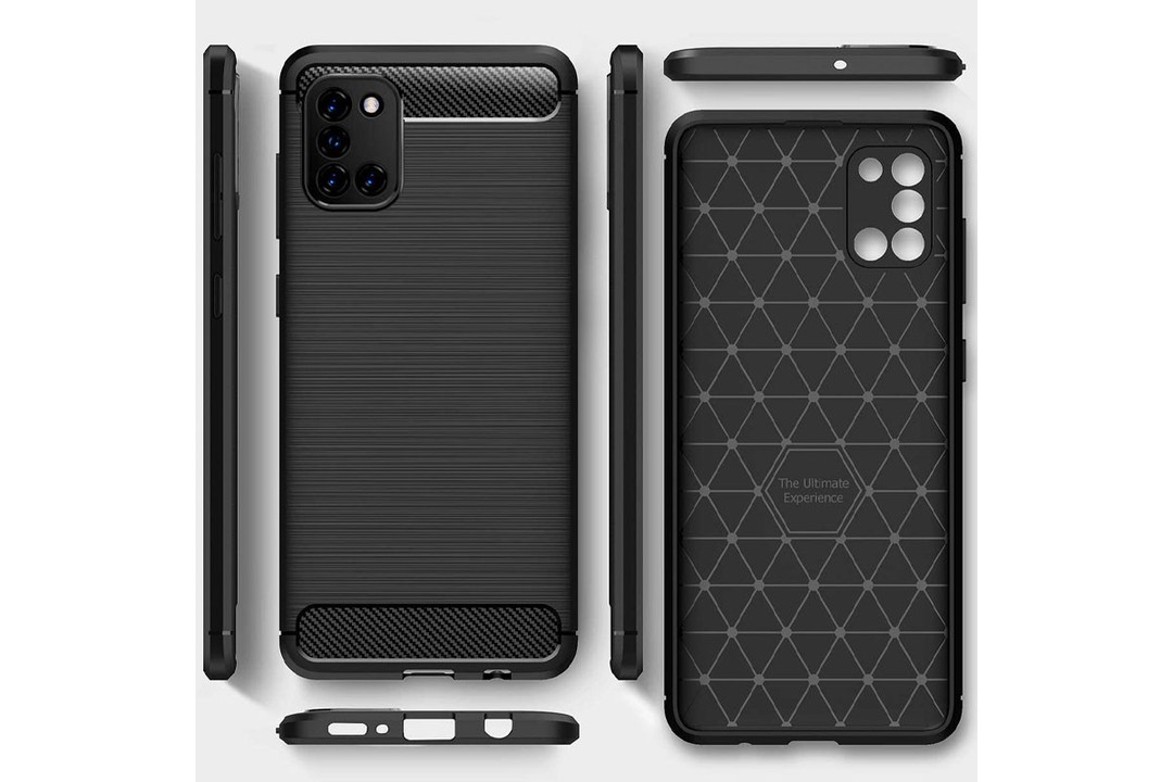 Накладка Ultimate Experience для Samsung A31 чорна-0
