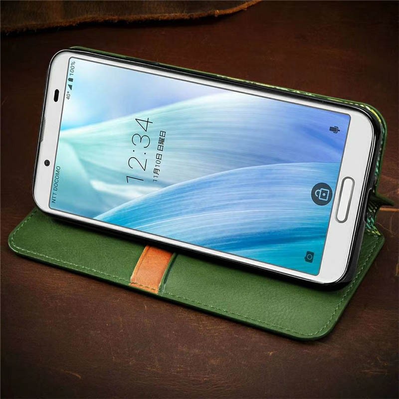 Книжка GETMAN Cubic для Samsung A50/A30s зелена-3