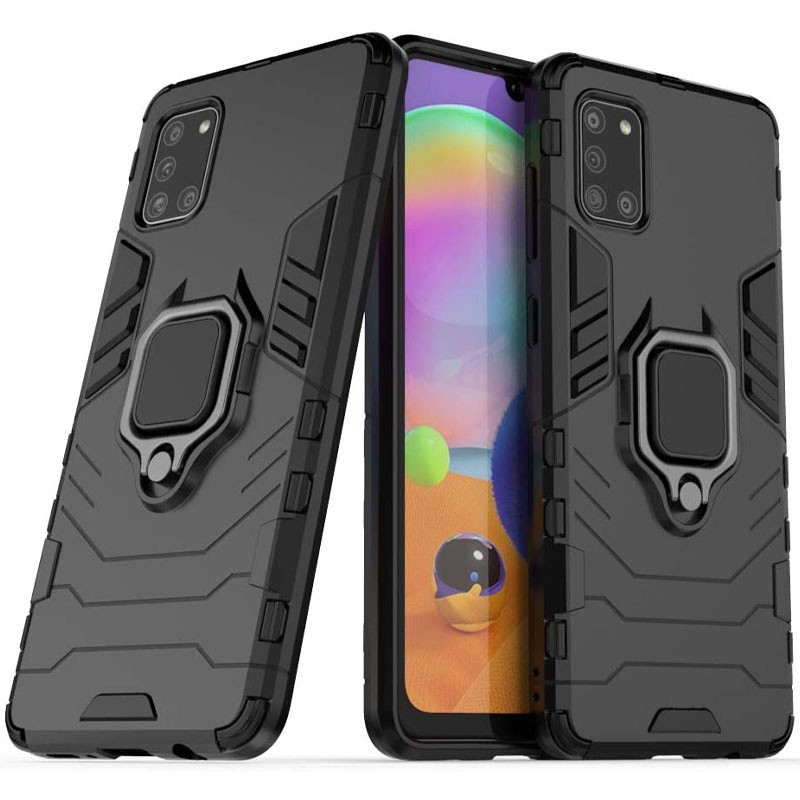 Накладка Armor 2.0 для Samsung A31 чорна-1
