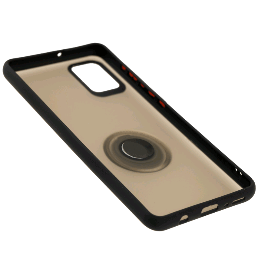 Накладка Totu Ring для Samsung A31 чорна-2