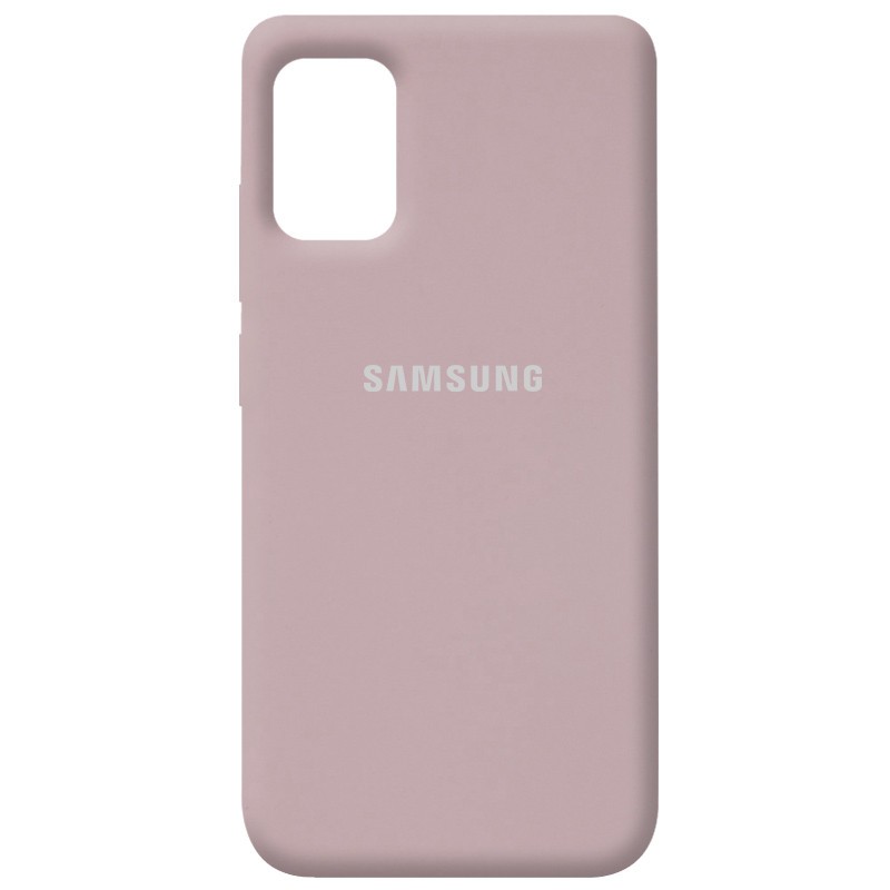 Silicone Cover Full Protective (A) для Samsung A31 (Lavender)-0