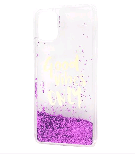 Накладка Good Vibes для Samsung A51/M40s фіолетова-0