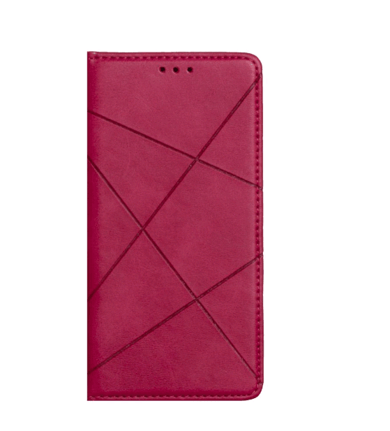 Книжка Business для Xiaomi Mi 10 Lite малинова-0