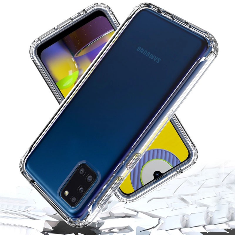 Накладка Full Body для Samsung A31 прозора (силікон+пластик)-2