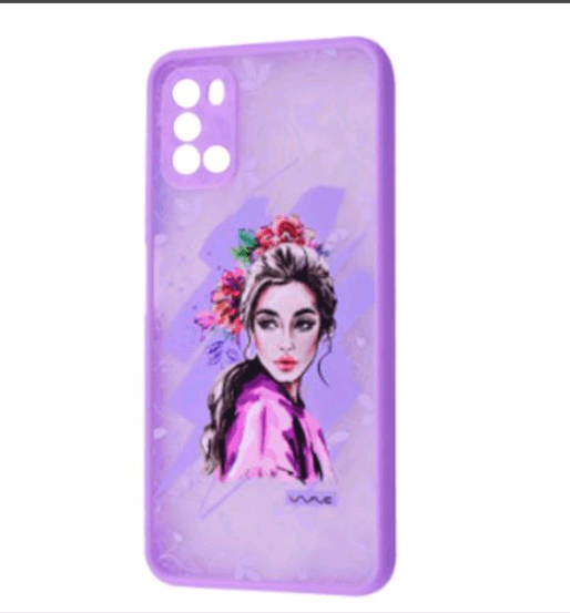 WAVE Cartoon Case Samsung A31 (Foxy eyes)-0