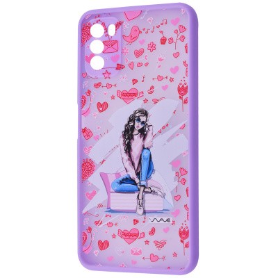WAVE Cartoon Case Samsung A31 (Heart overload)-0