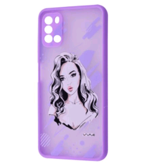 WAVE Cartoon Case Samsung A31 (Kiss me)-0