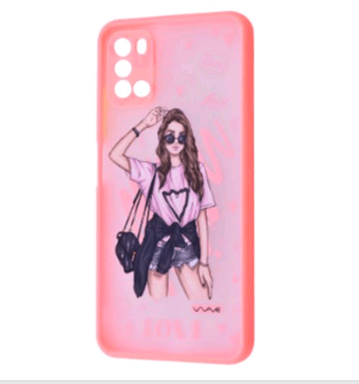 WAVE Cartoon Case Samsung A31 (Mood love)-0