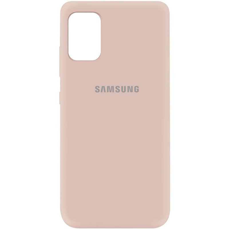 Silicone Cover My Color Full Protective (A) для Samsung A31 (Pink Sand)-0